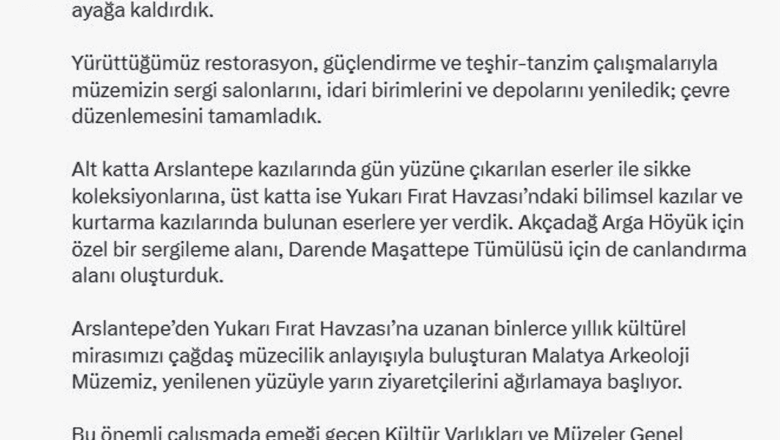 Malatya Arkeoloji Müzesi