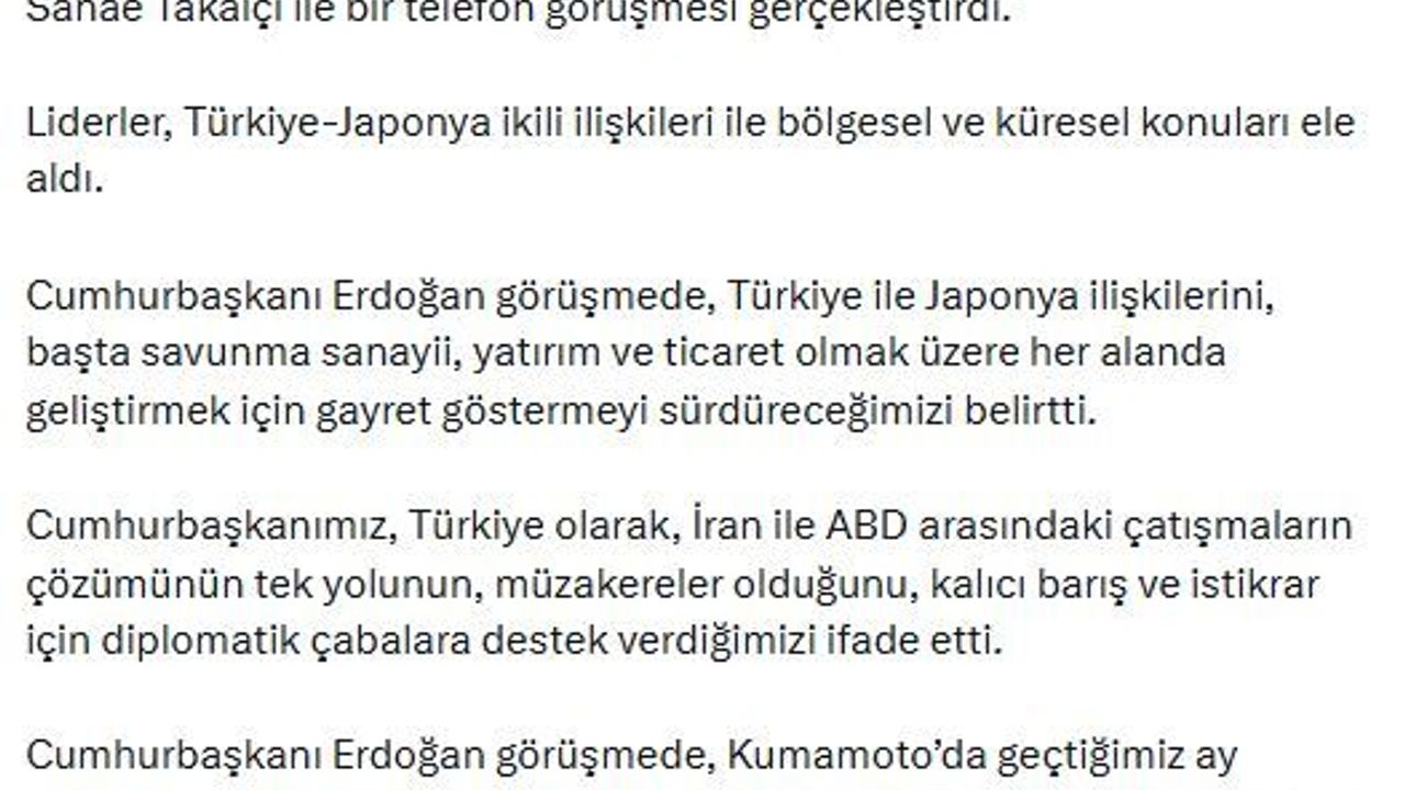Erdoğan, Japonya