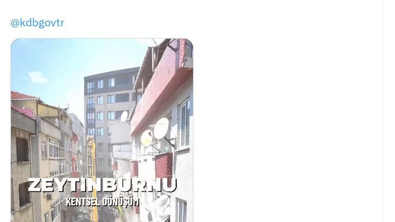 Zeytinburnu’nda Kentsel
