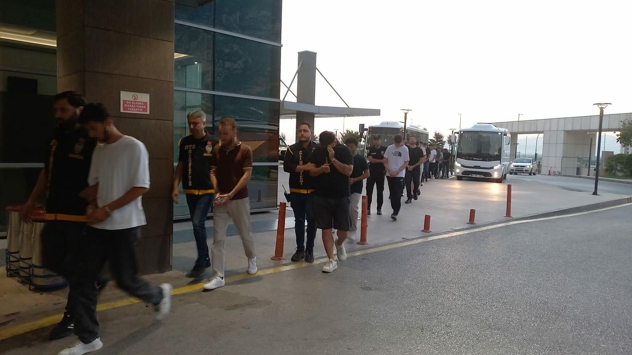 Manisa suç operasyonu