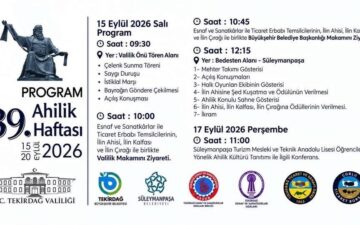 Ahilik Haftası