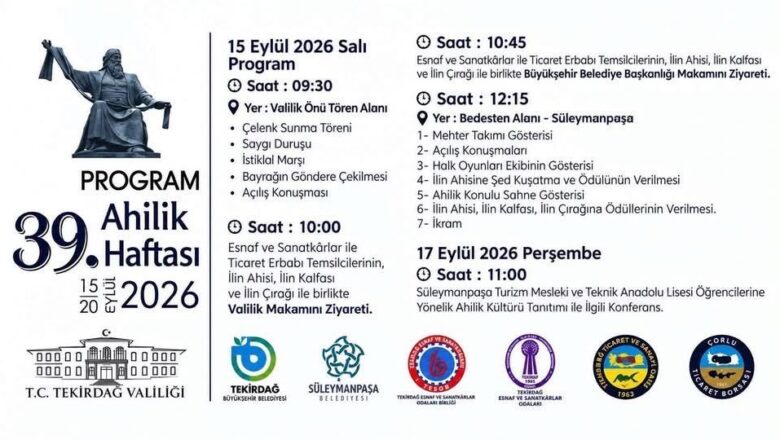 Ahilik Haftası